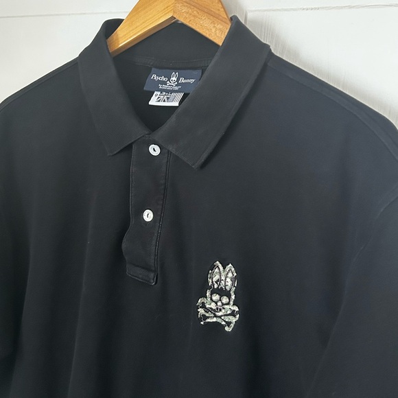 Psycho Bunny Anglo American Men’s Size XL Short Sleeve 100% Pima Cotton Polo - Picture 10 of 13